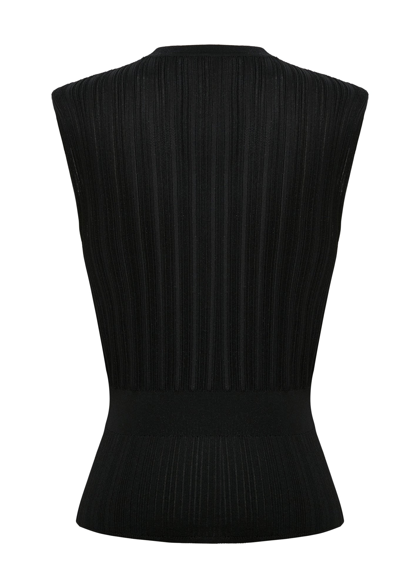 Sleeveless Top | Black