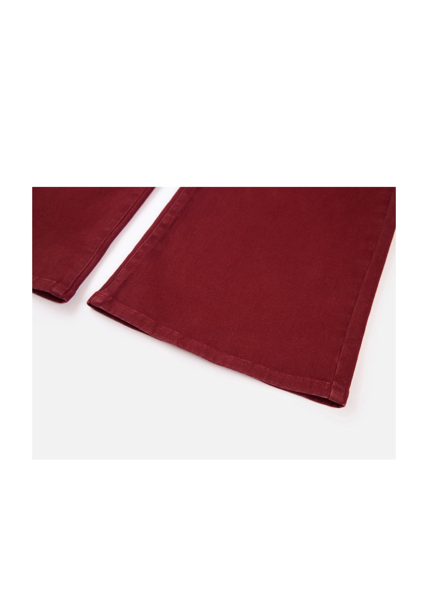 Slim Fit Pants | Red
