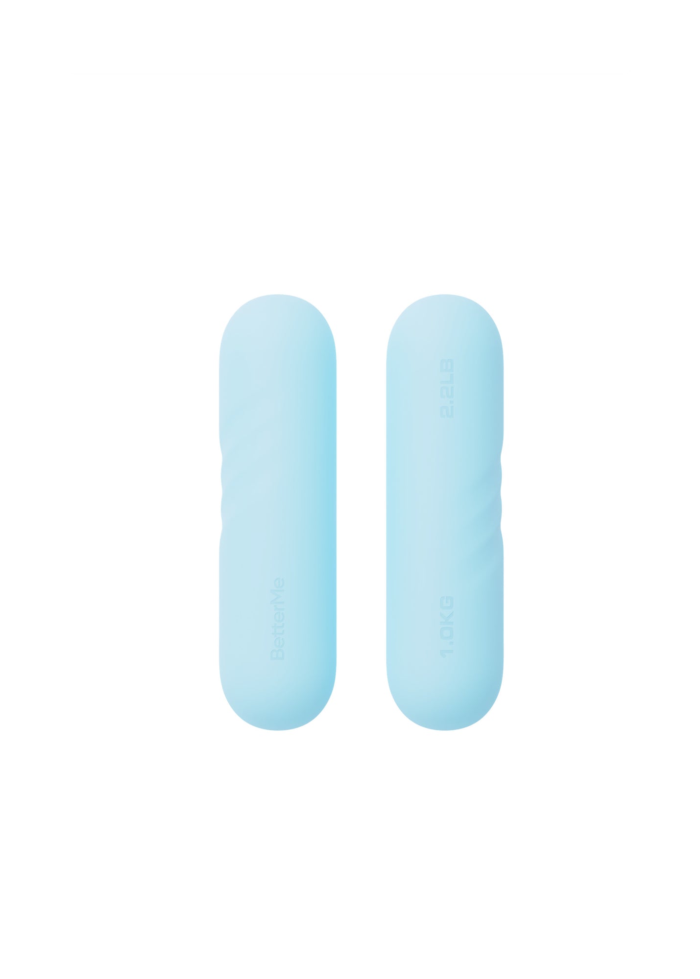 Soft Silicon Dumbbells | Serenity Blue