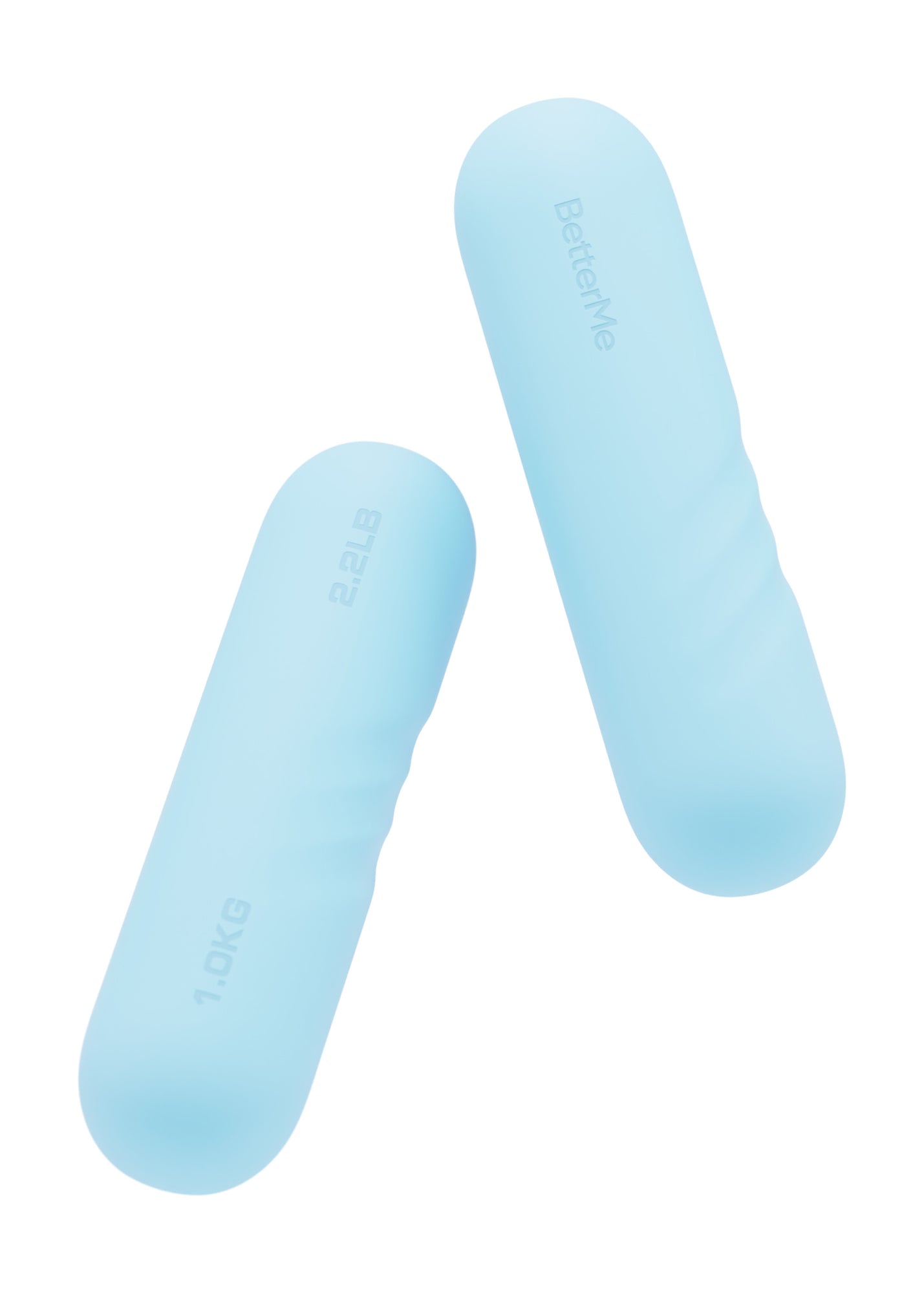 Soft Silicon Dumbbells | Serenity Blue