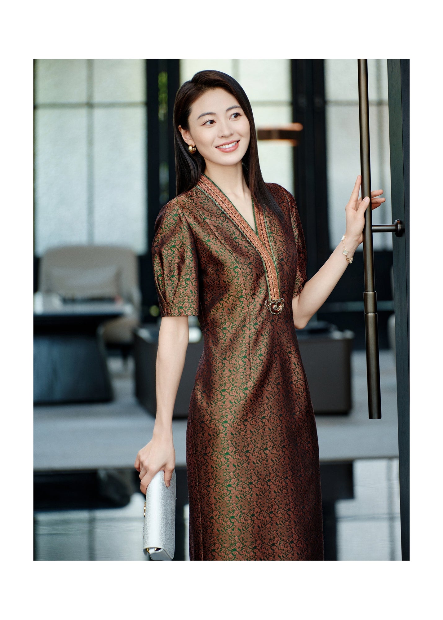 Songjin Dress | Brown
