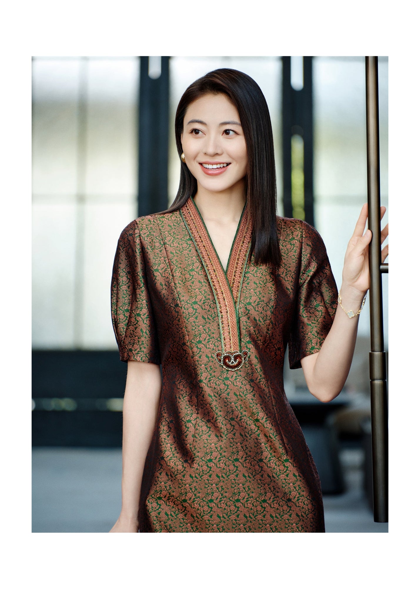Songjin Dress | Brown