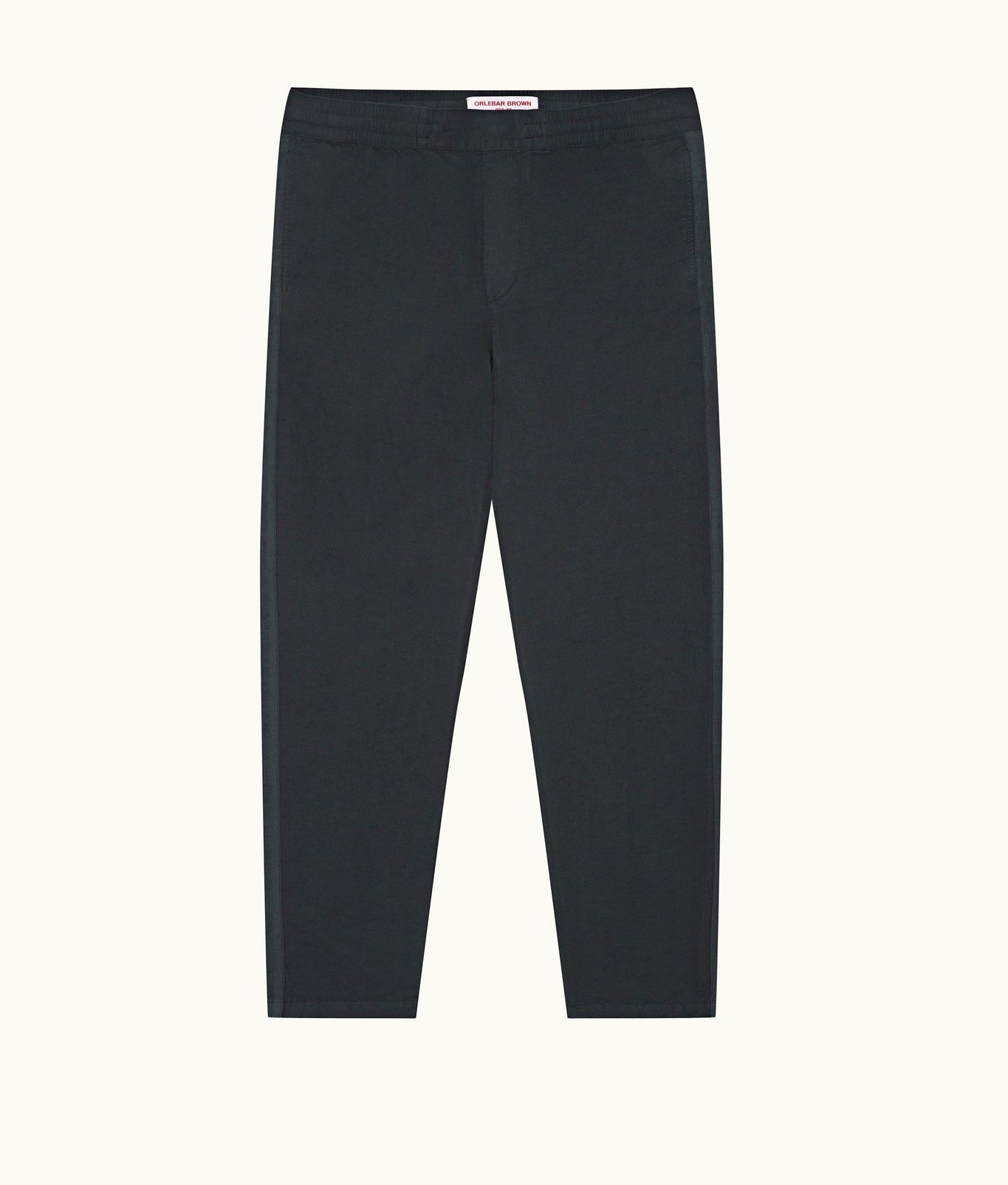 Sonoran Linen Relaxed Fit Cotton-Linen Trousers | Shadow
