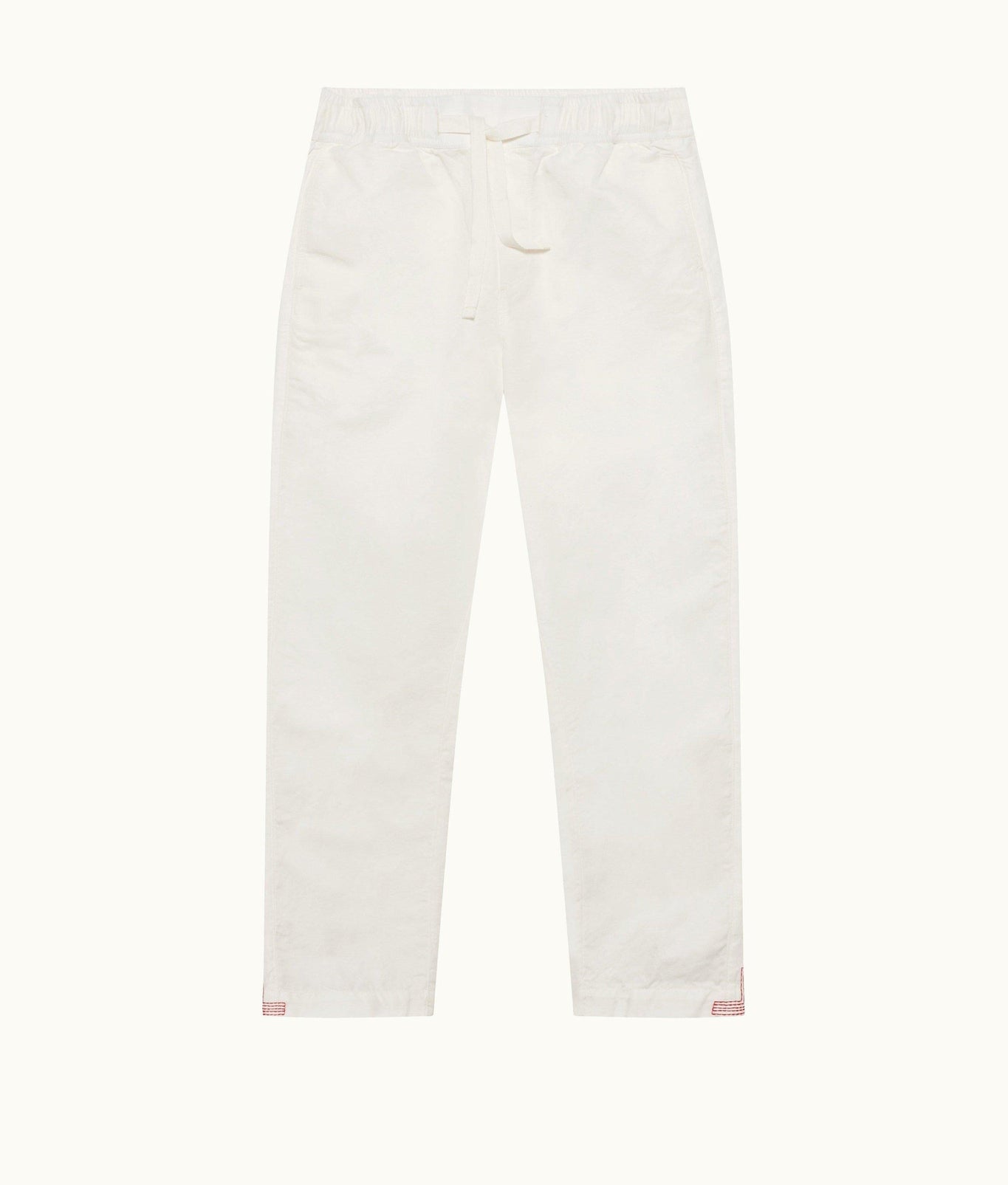 Sonoran Tailored Fit Single Pleat Stretch-Cotton Trousers | Sea Mist