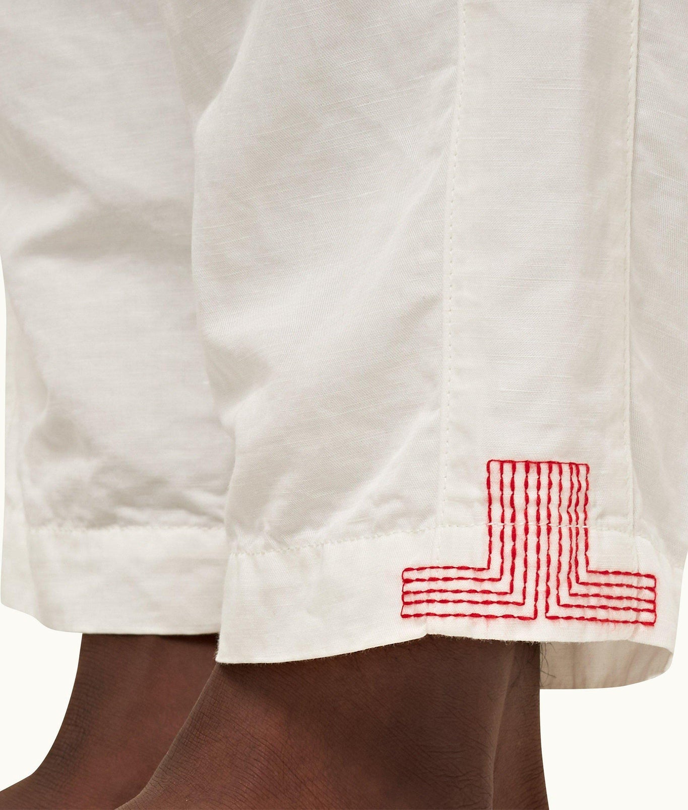 Sonoran Tailored Fit Single Pleat Stretch-Cotton Trousers | Sea Mist
