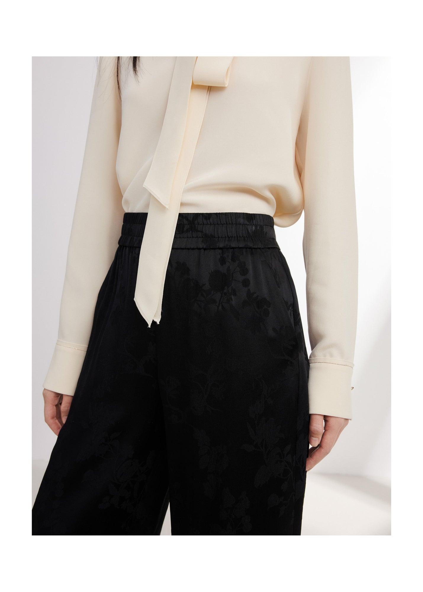 Straight Leg Pant | Black