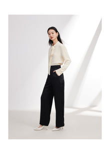 Straight Leg Pant | Black
