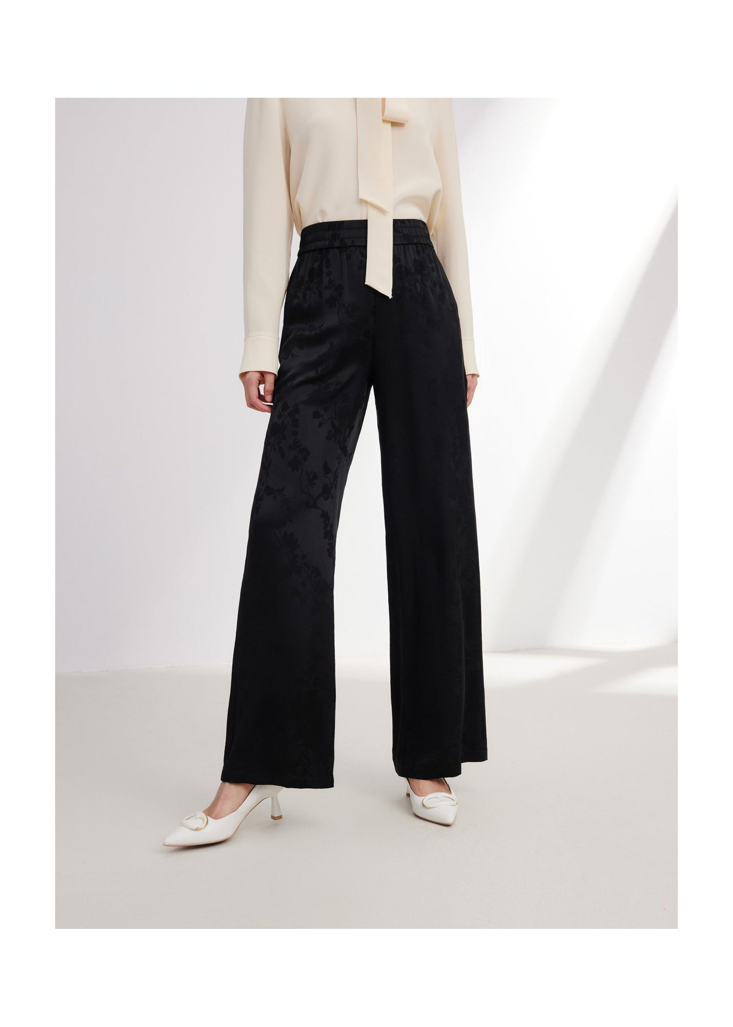 Straight Leg Pant | Black