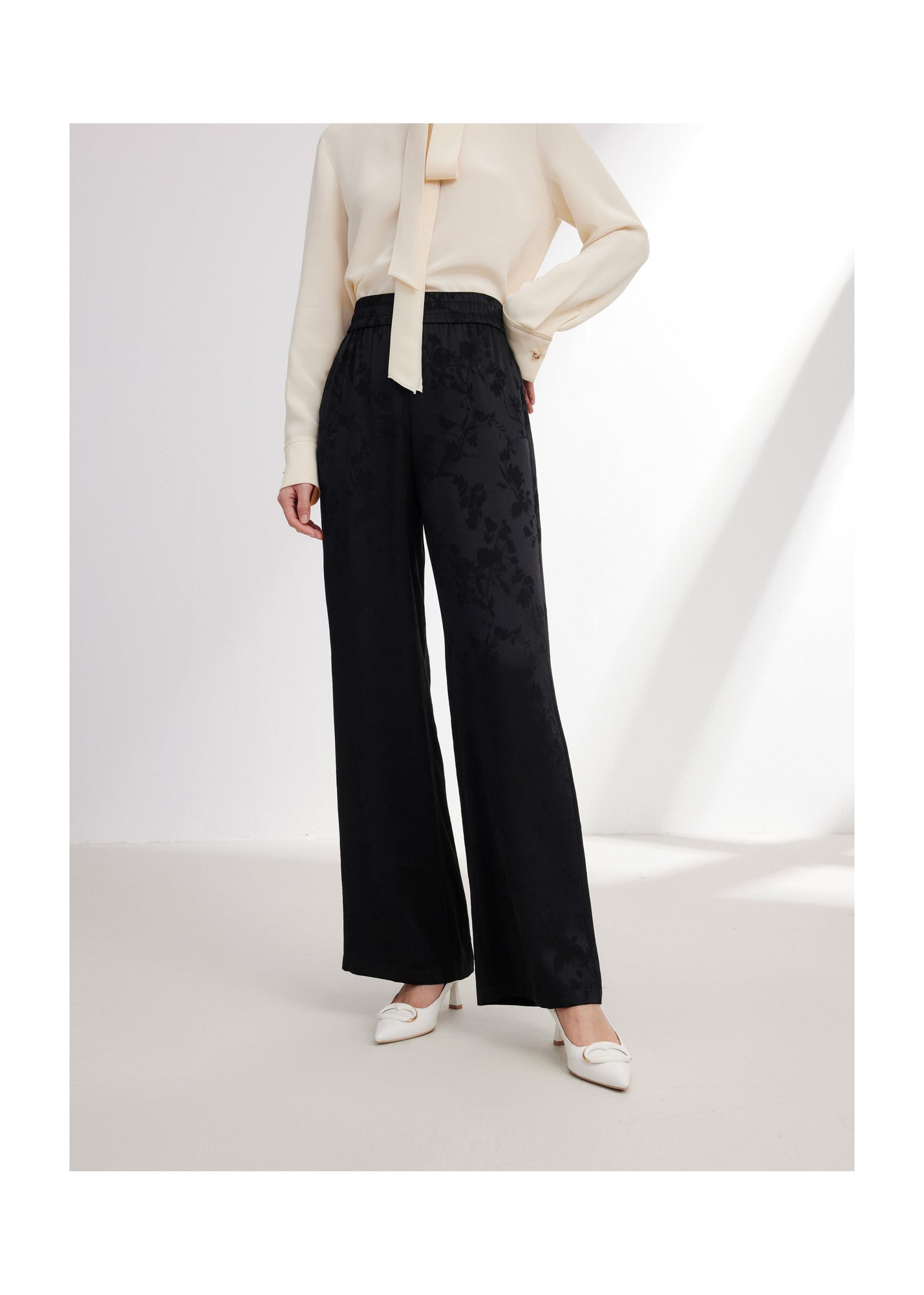 Straight Leg Pant | Black
