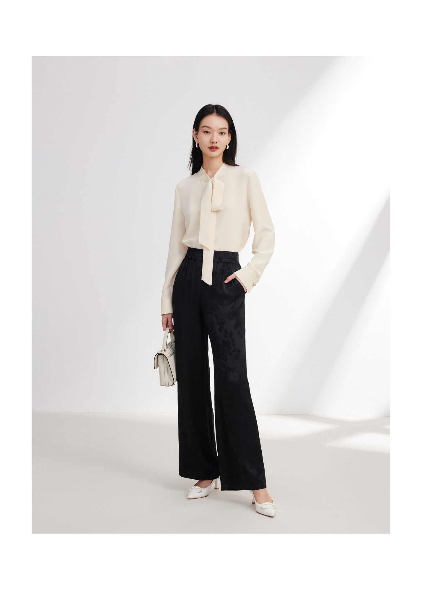 Straight Leg Pant | Black