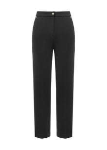 Straight Leg Trouser | Black