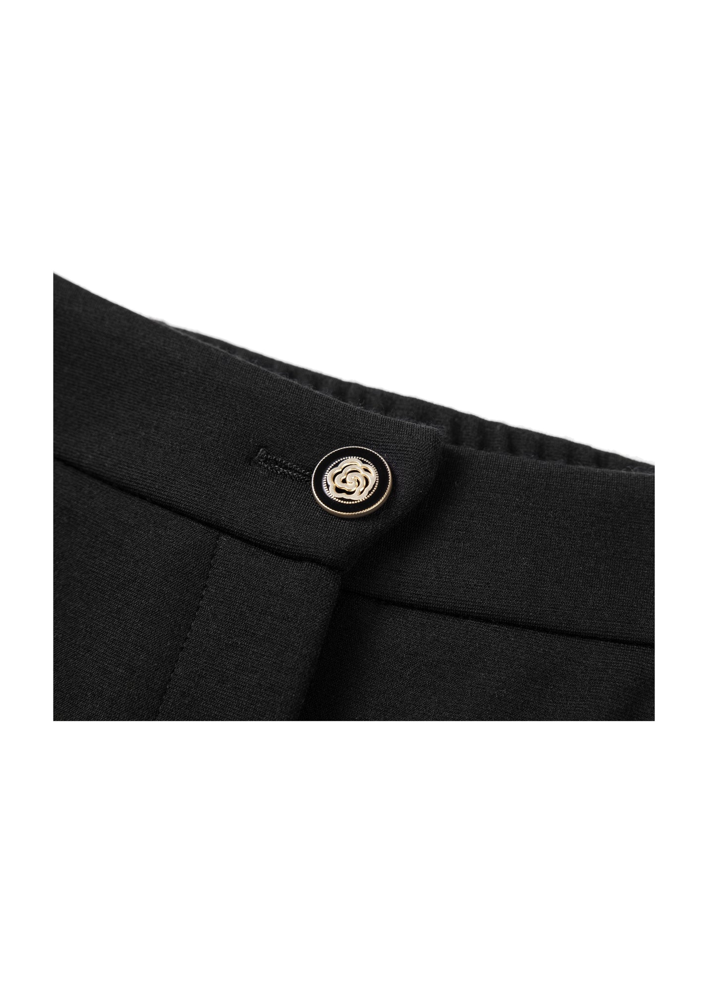 Straight Leg Trouser | Black