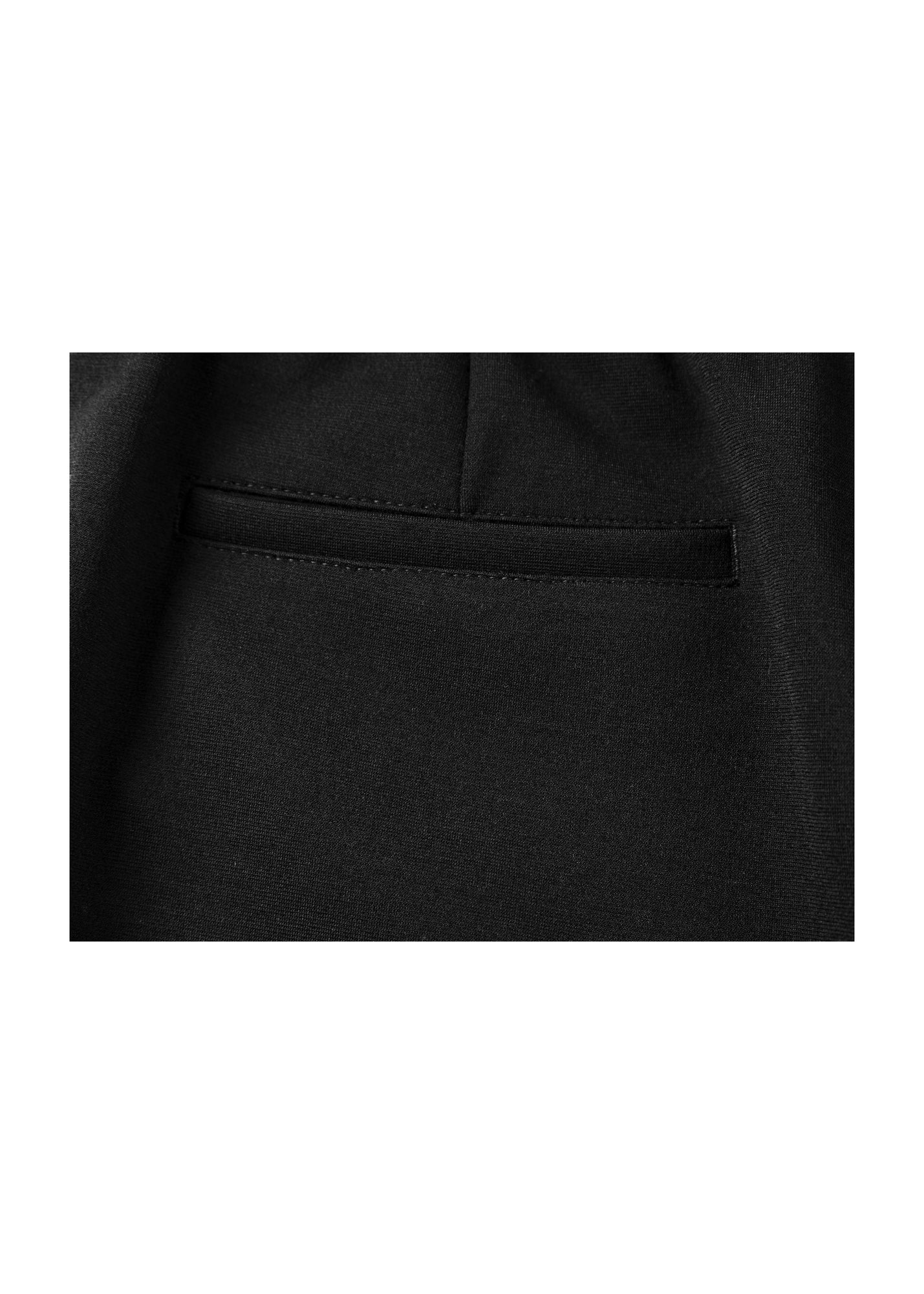 Straight Leg Trouser | Black