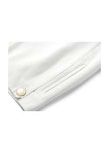 Straight Pants | White
