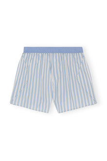 Striped Cotton Shorts | Forever Blue