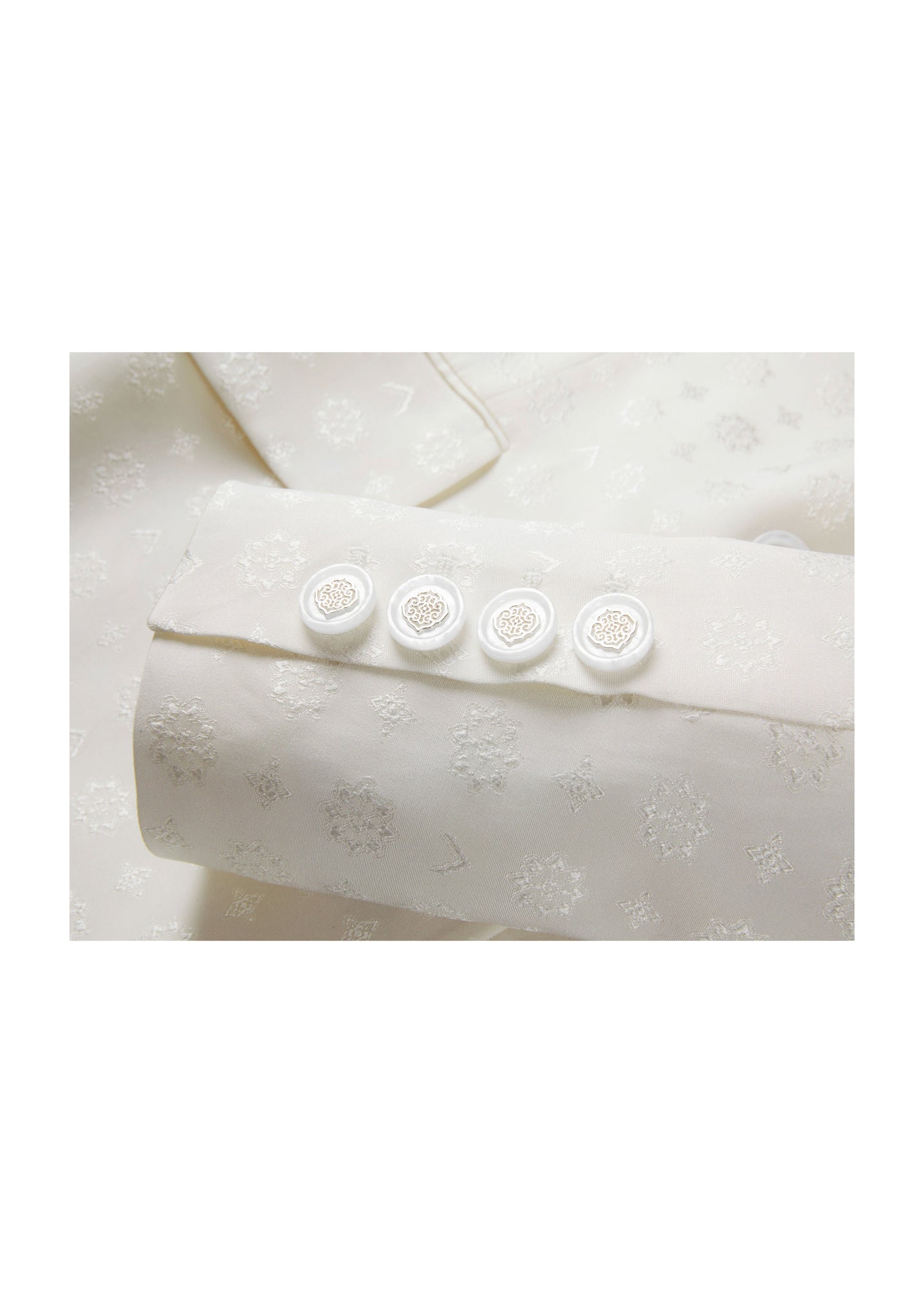 Structured Blazer | White