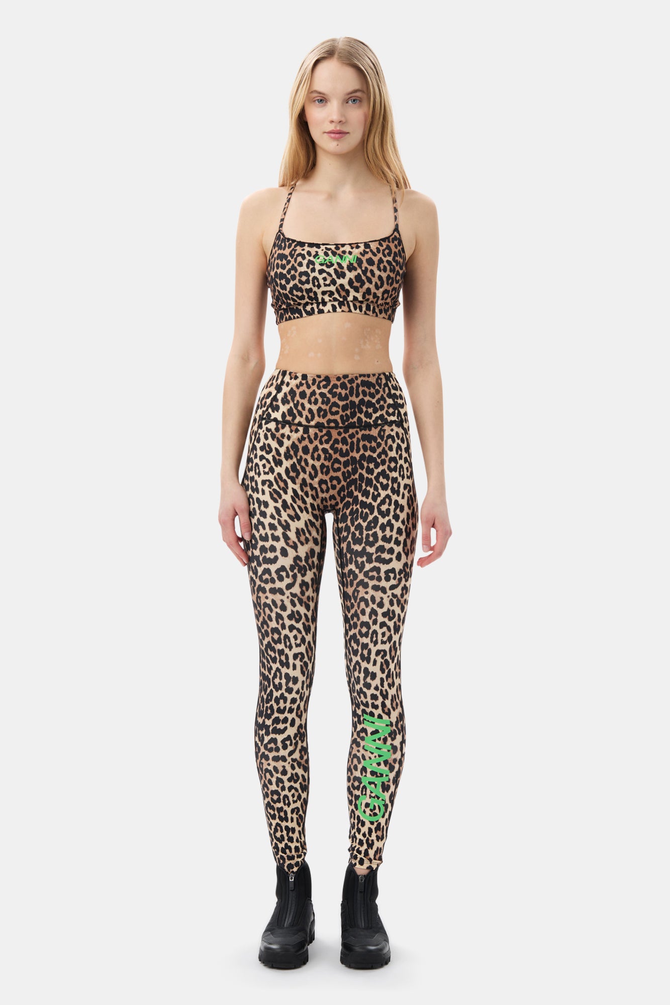 Active Strap Top | Leopard