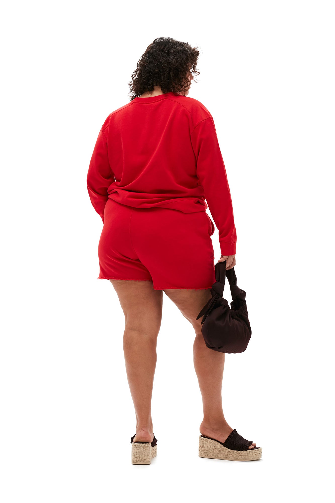 Isoli Drawstring Shorts | Racing Red