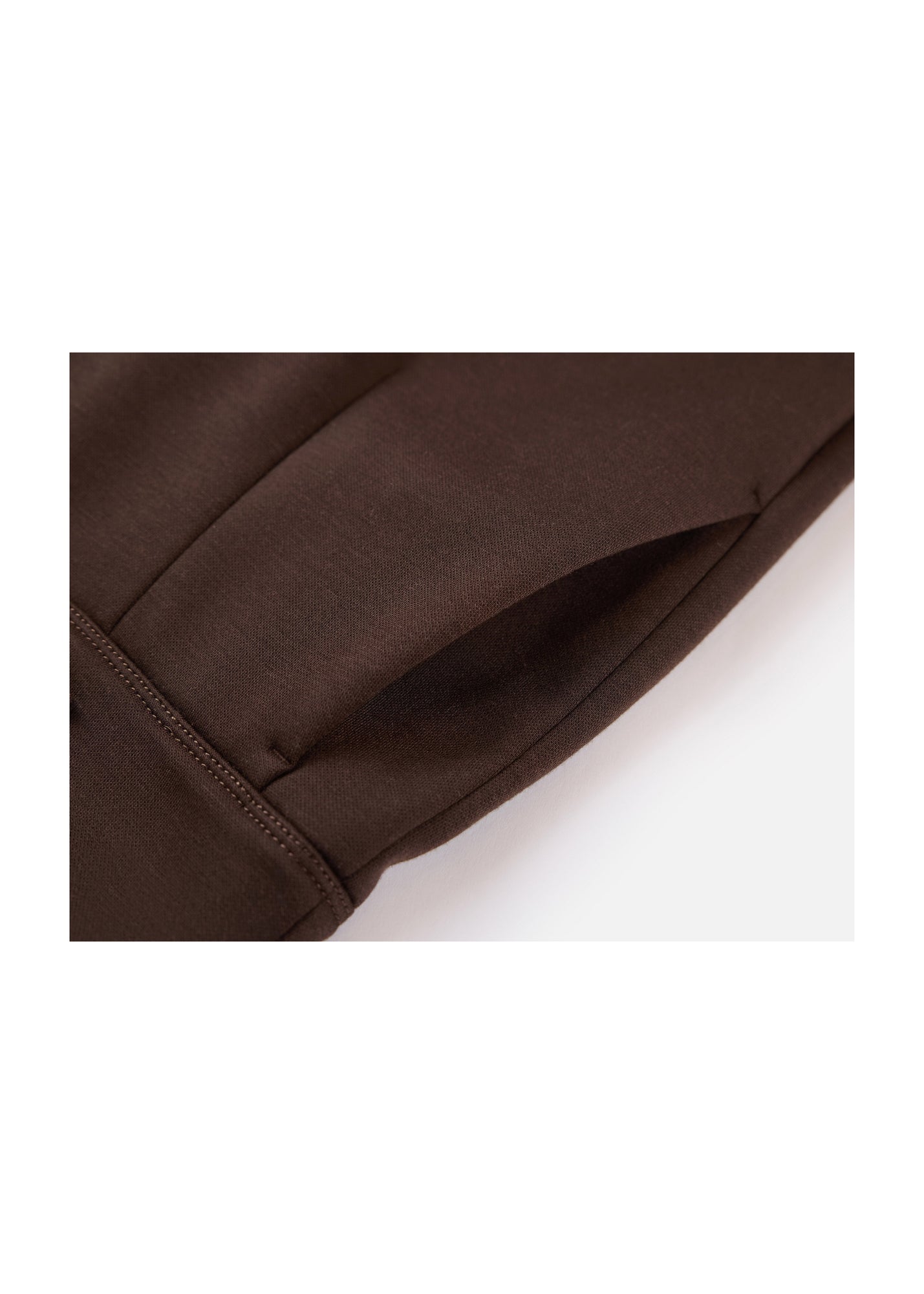 TENCEL Wool Pants | Brown