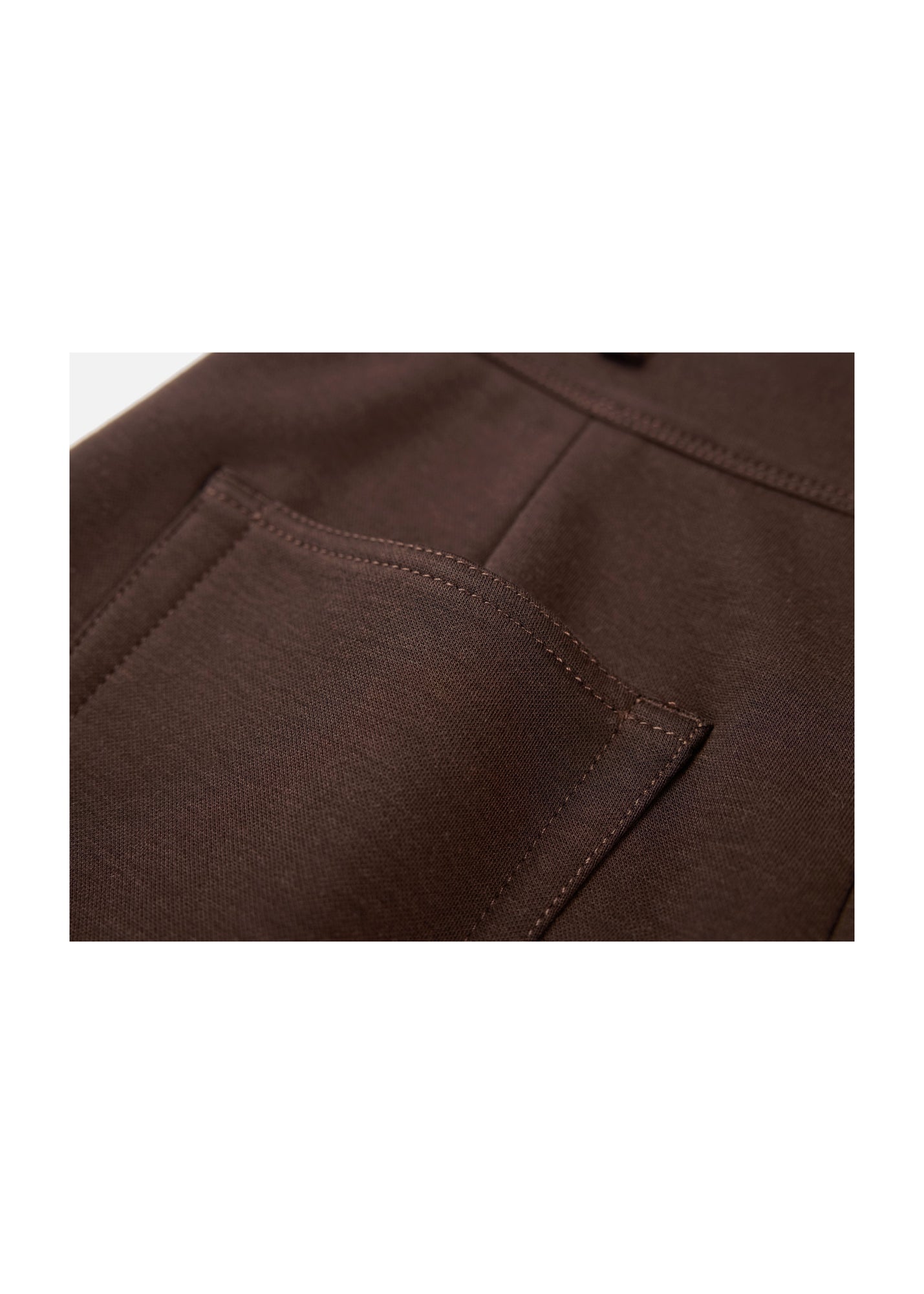 TENCEL Wool Pants | Brown