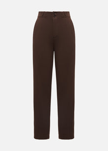 TENCEL Wool Pants | Brown