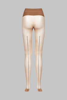 Back Seam Seamless Tights - Signature - 20D - Sun Nude - Les Coquetteries | Nude