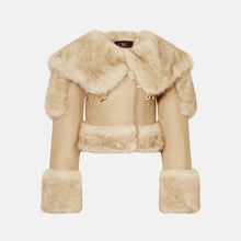 OW Collection TORONTO Crop Jacket Jacket 036 - Tan