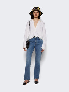 Women | TOVE | Juniper Knitted Top | White