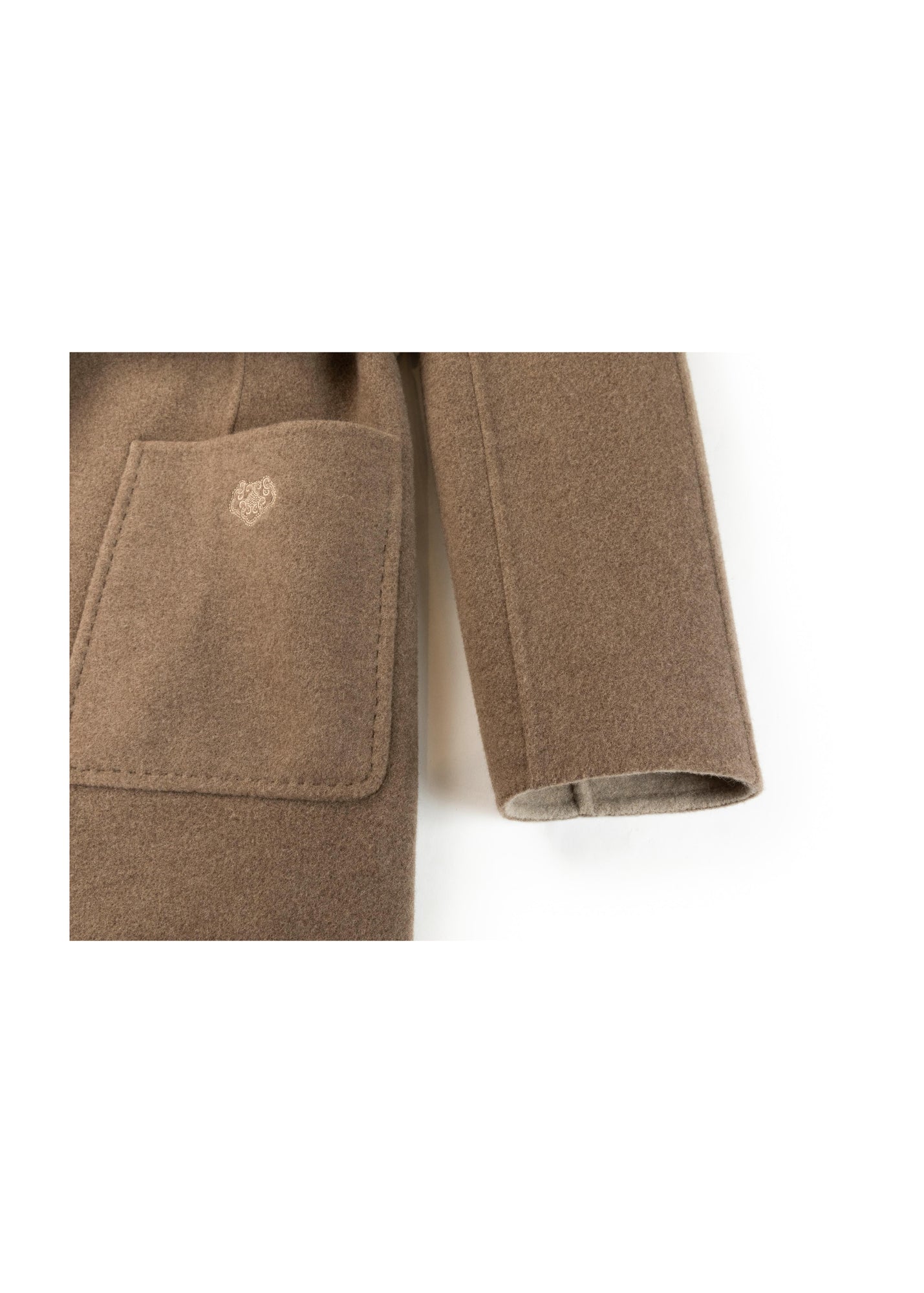 Tailored Coat | Camel