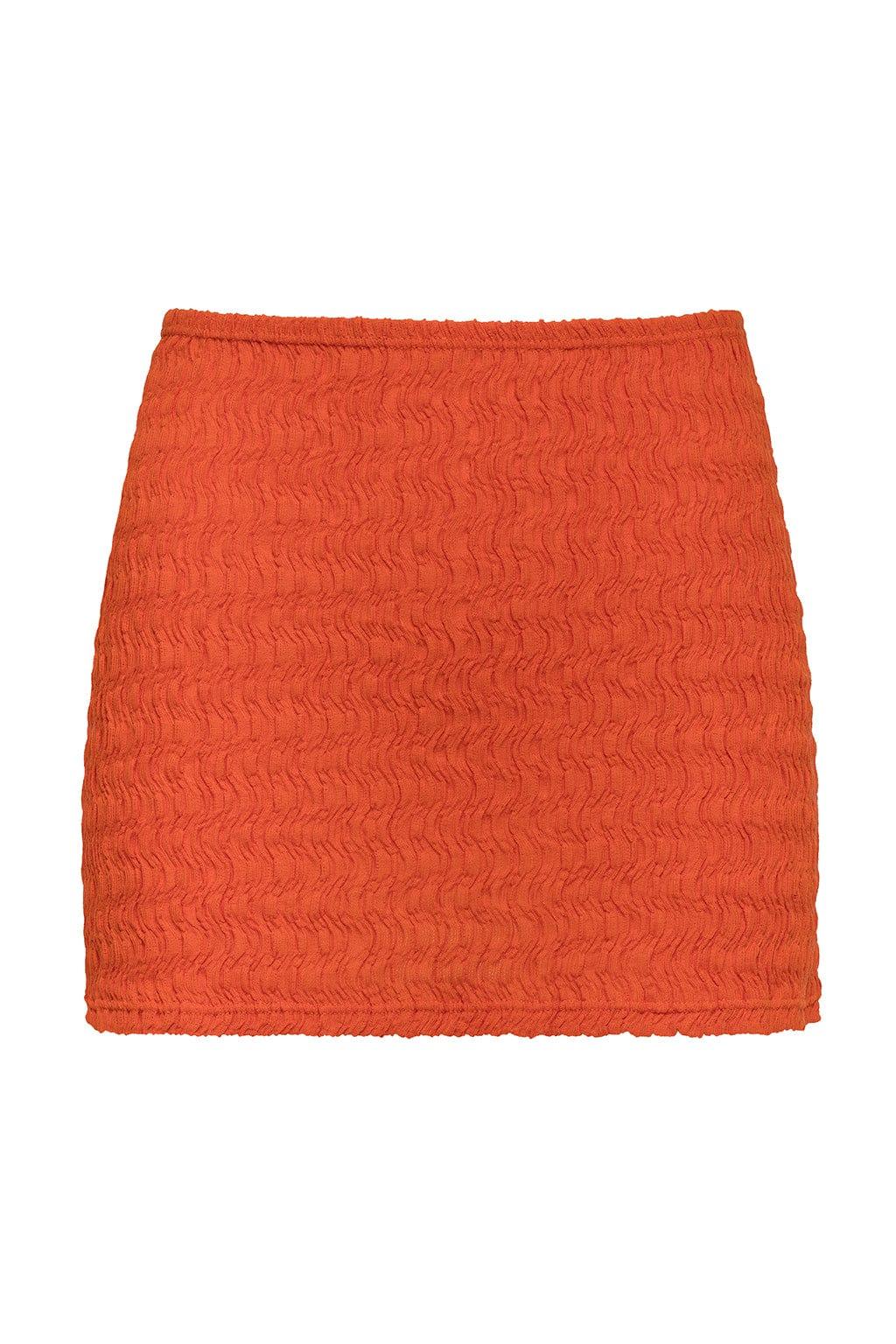 Micro Skirt | Tangerine
