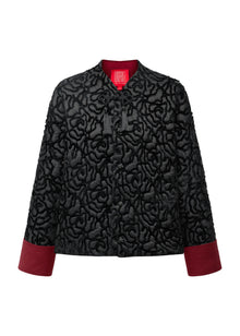 Textured Knit Cardigan | Black
