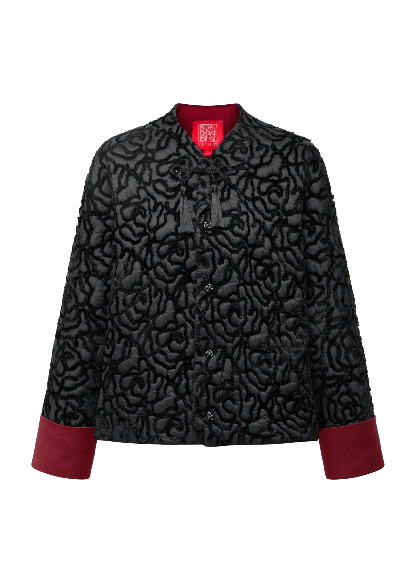 Textured Knit Cardigan | Black