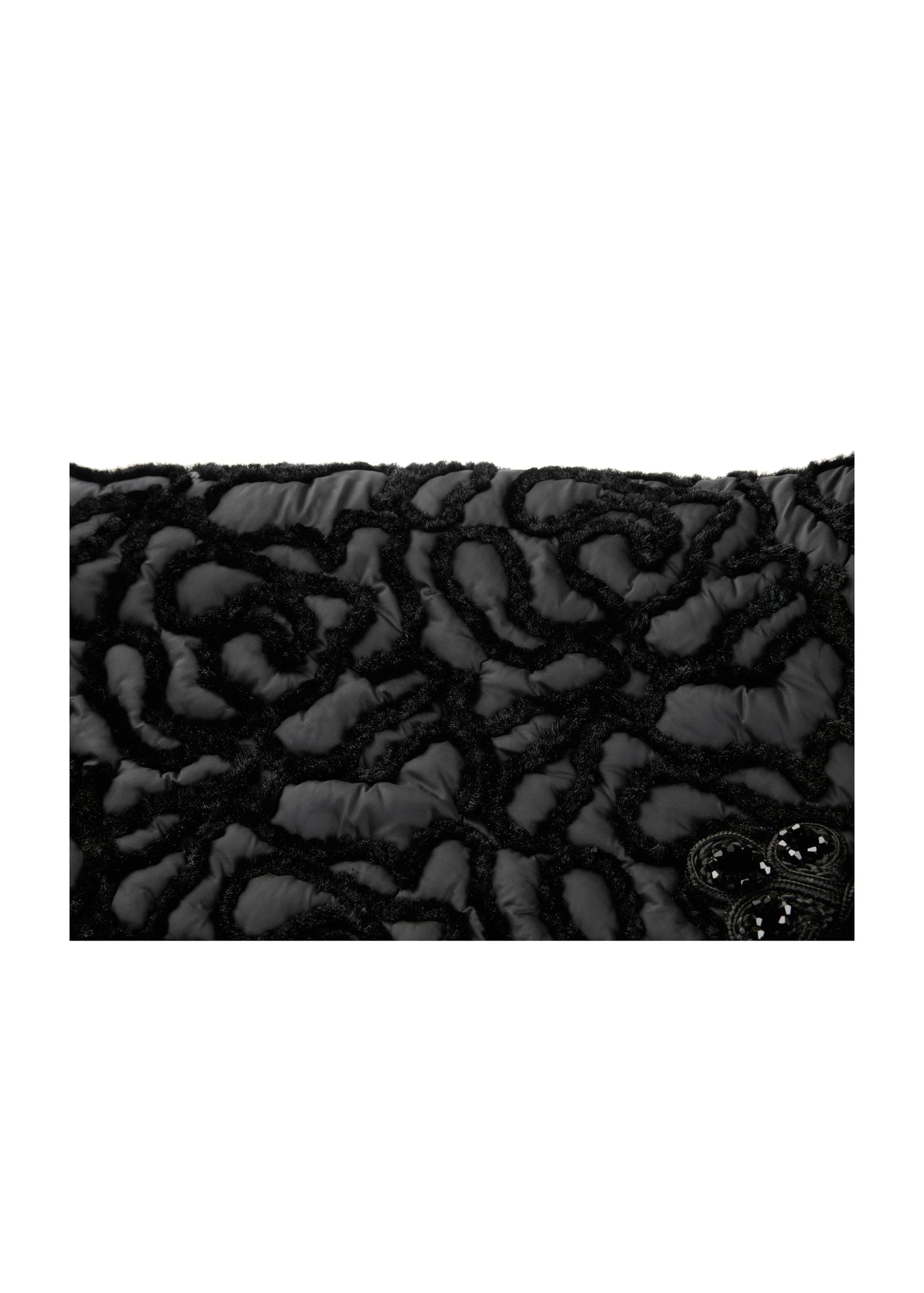 Textured Knit Cardigan | Black