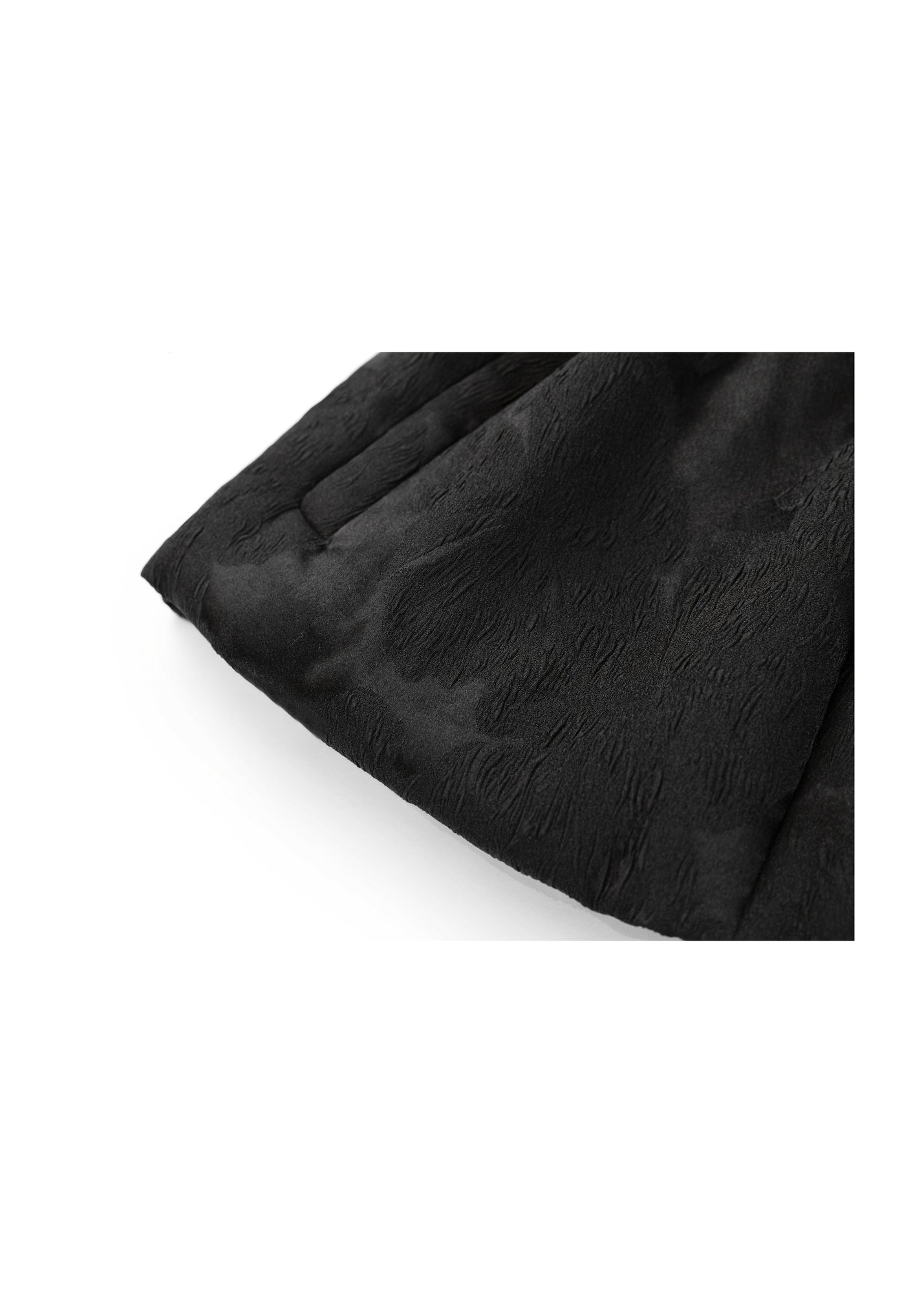Textured Pattern Jacket | Black