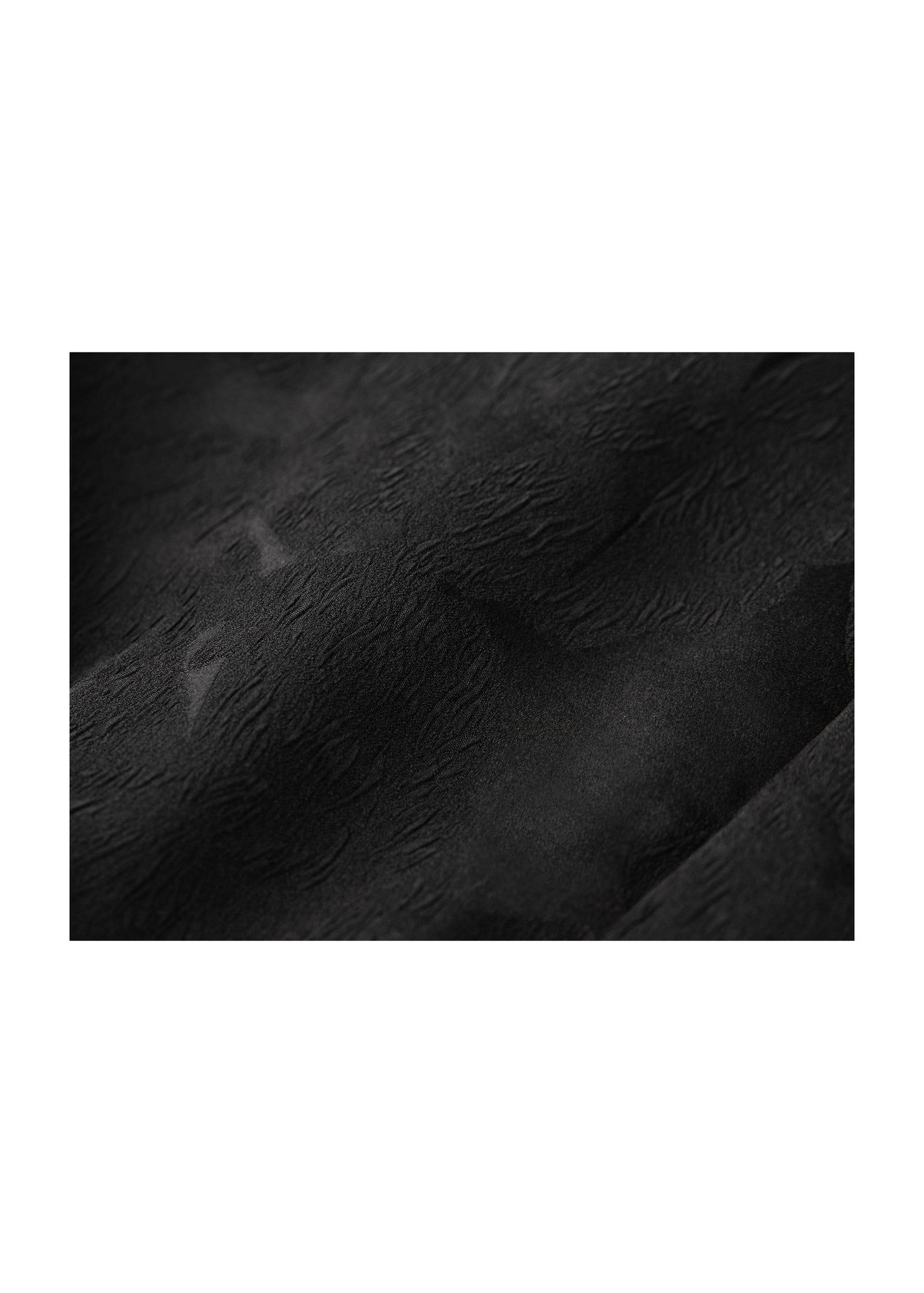 Textured Pattern Jacket | Black