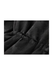 Textured Pattern Jacket | Black