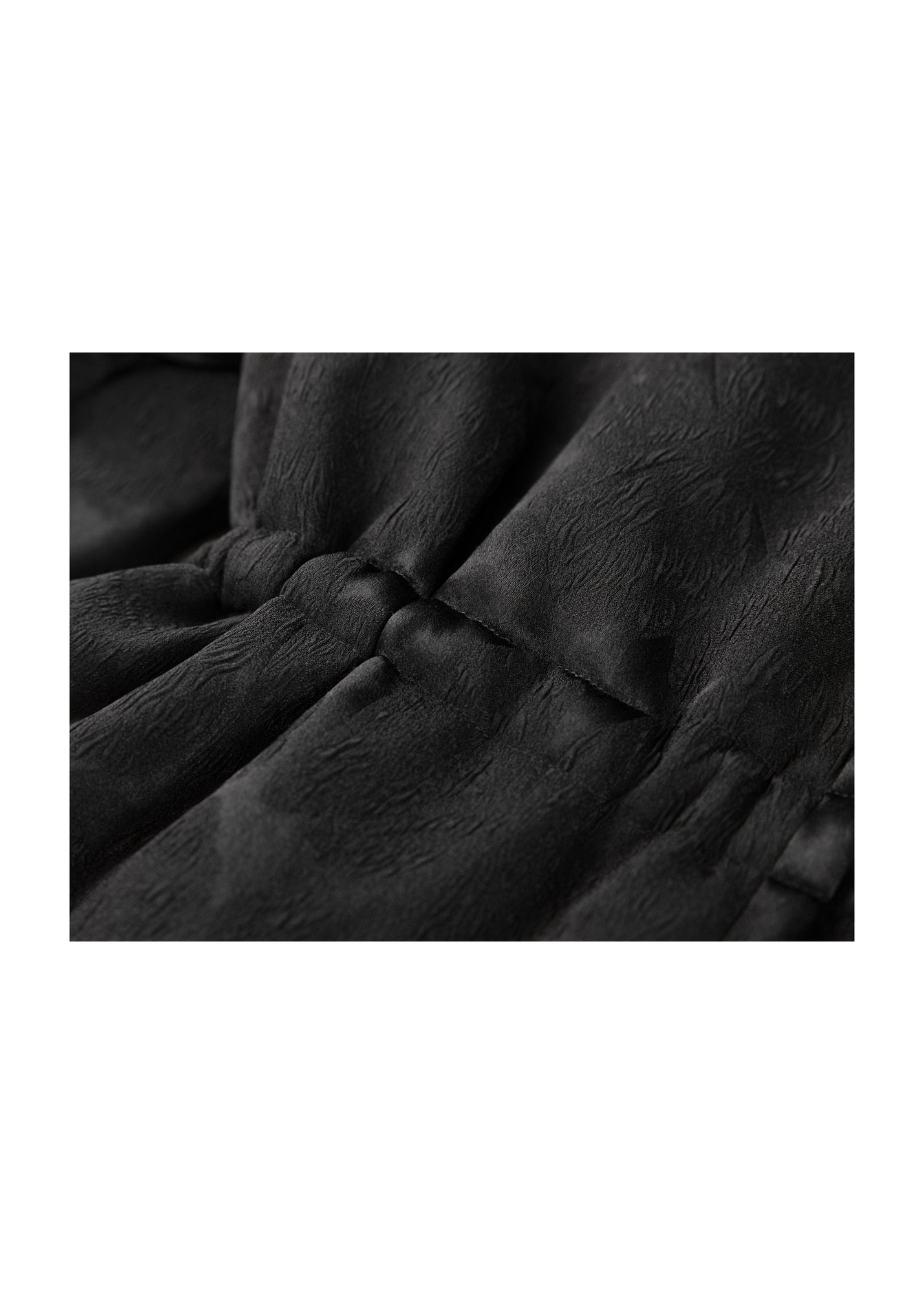 Textured Pattern Jacket | Black