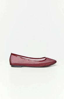 Therapy Arlo Patent PU Ballet Flats | Cherry
