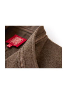 Thin-Strap Cashmere Coat | Brown
