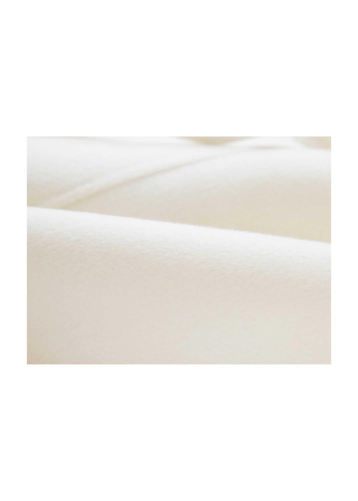 Thin-Strap Cashmere Coat | White