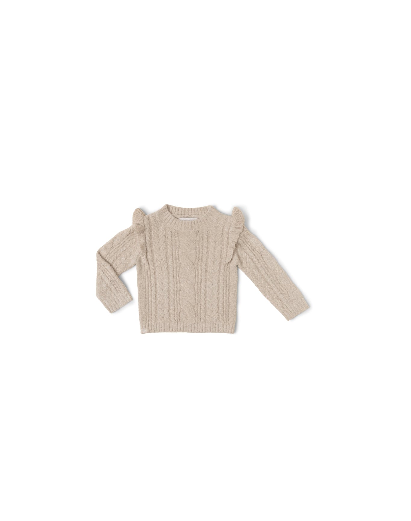 Toddler | Cozychic Lite Cable Pullover | Stone
