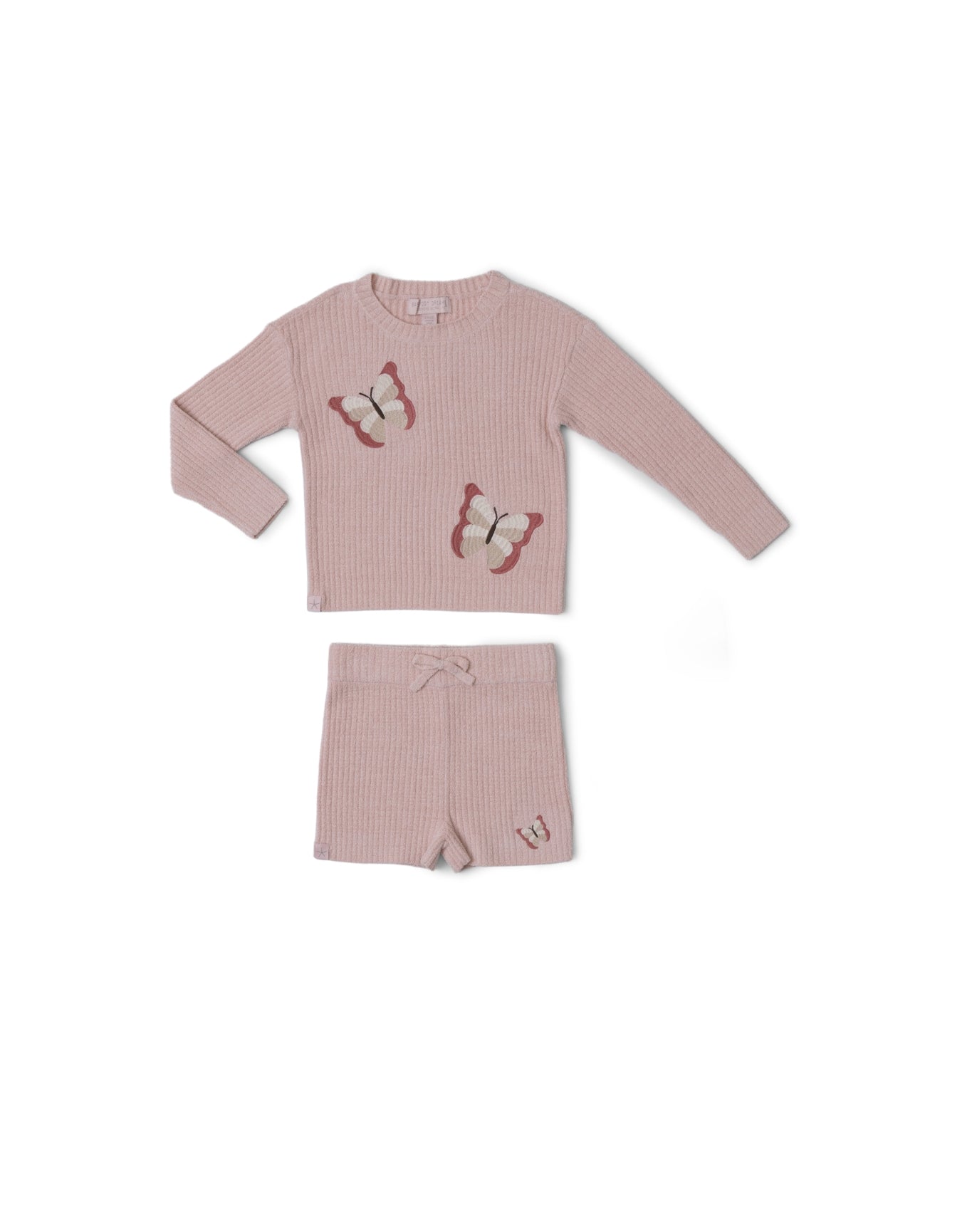 Toddler | Cozychic Ultra Lite Butterfly Set | Dusty Rose