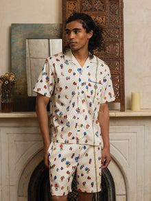 Men | Tosca Cabana Shirt | Gardenia