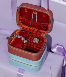 Jewelry Travel Case in Dusty Rose - Loren Hope