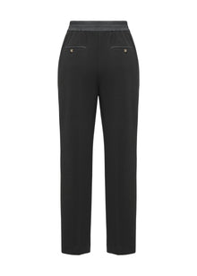 Triacetate Suit Pants | Black