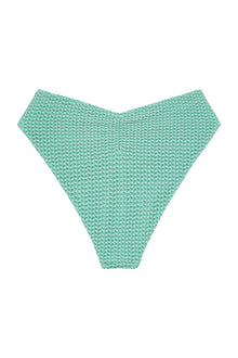 Paula Bikini Bottom | Turquoise Crochet