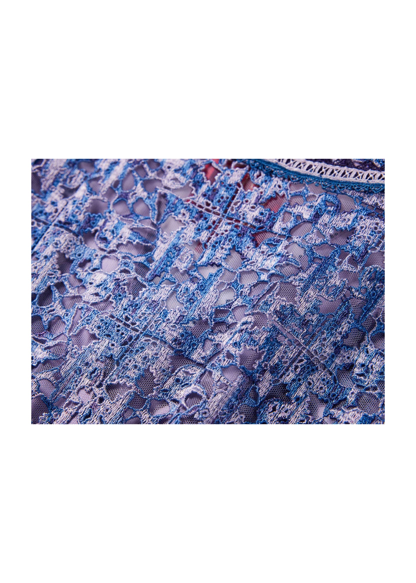 Tweed-Style Jacket | Blue