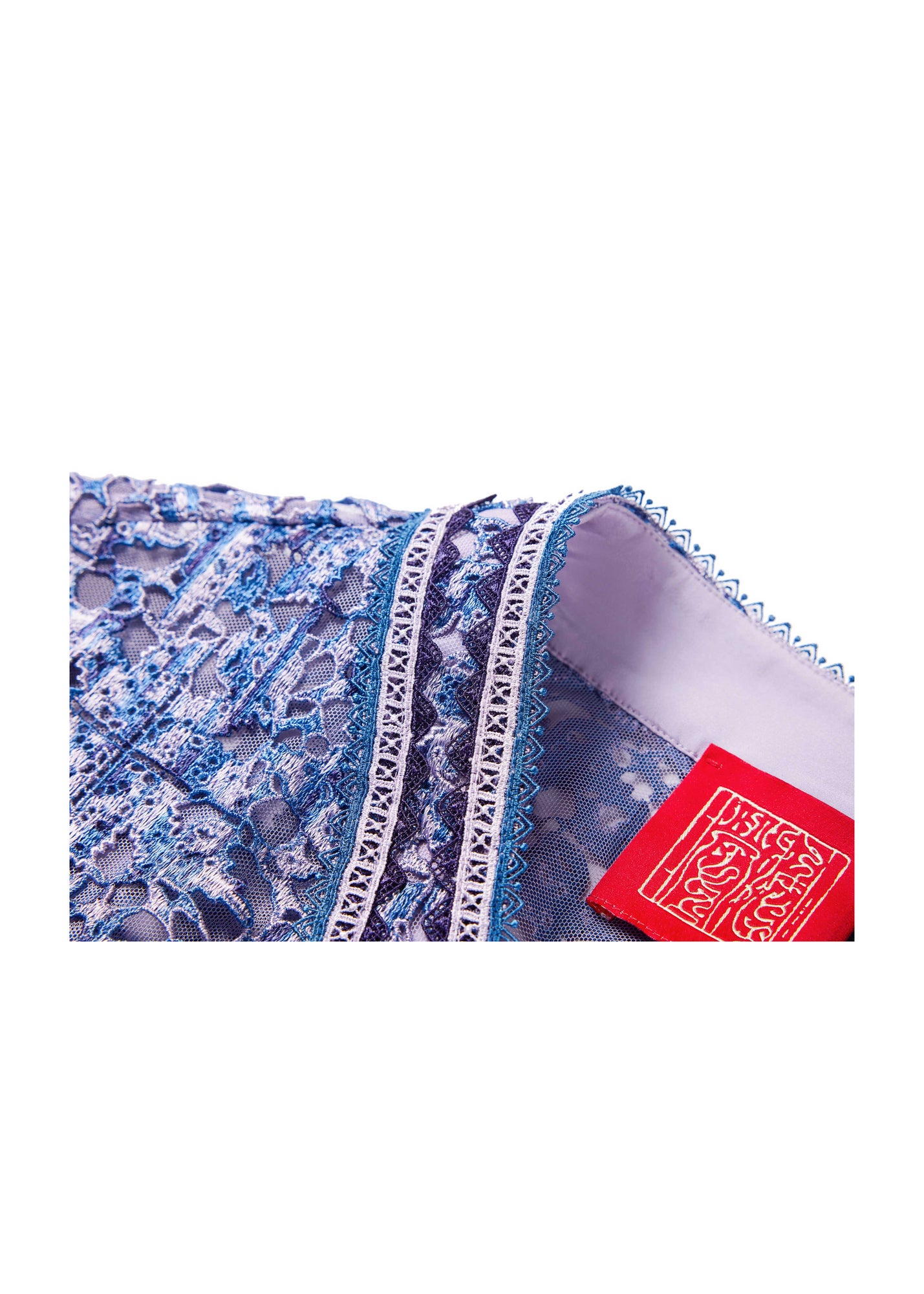 Tweed-Style Jacket | Blue