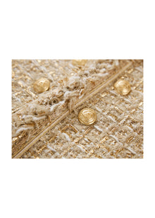 Tweed-Style Jacket | Golden