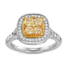 1.64 CT Round Natural Diamond | Fashion Ring | 14K White Gold | H Color | I-I1 Clarity